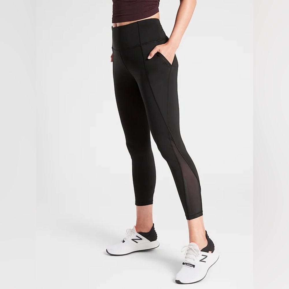 Athleta black Lightning Tight, small petite